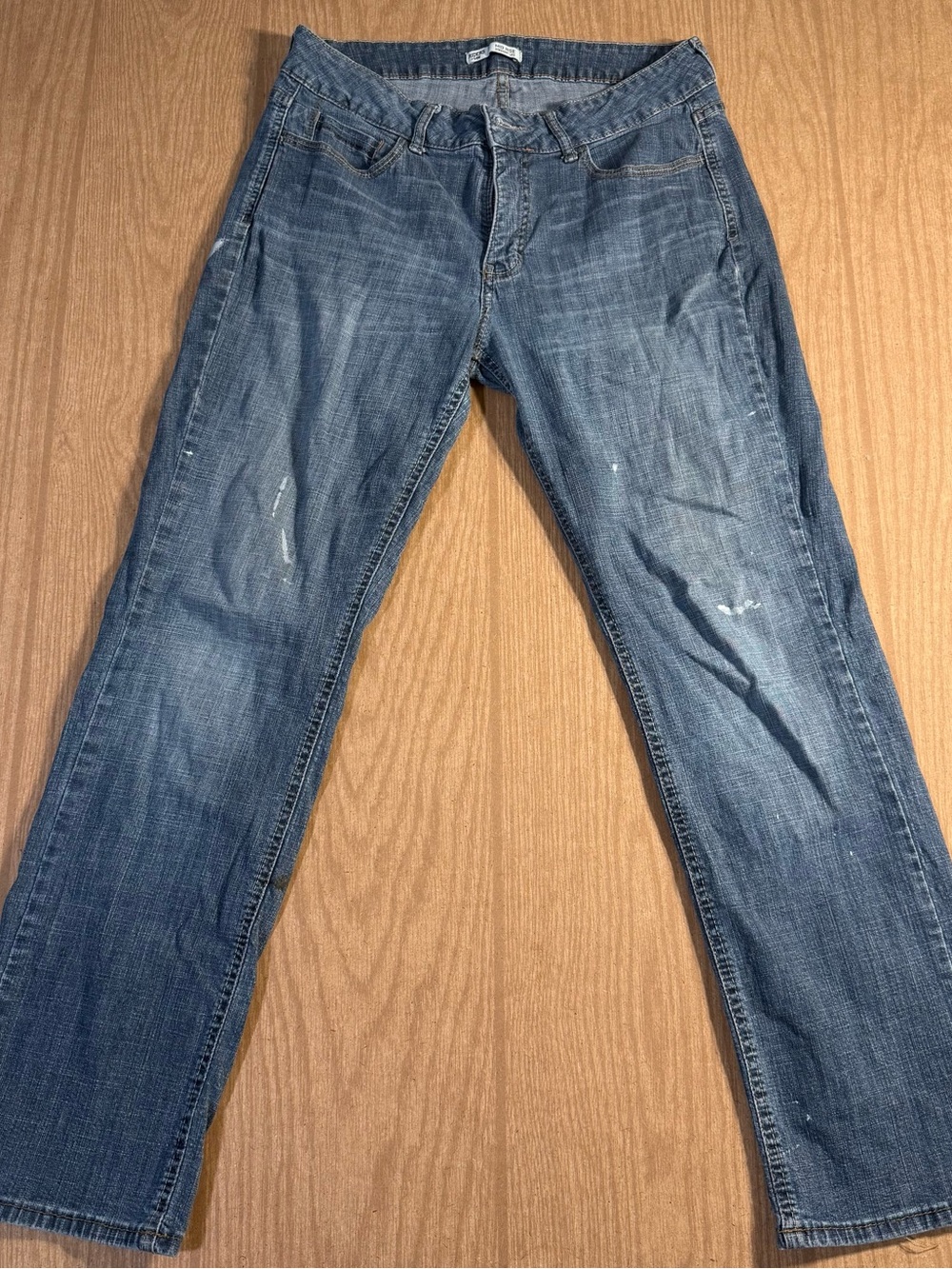 Riders by Lee Straight-Leg Jeans in Faded Blue